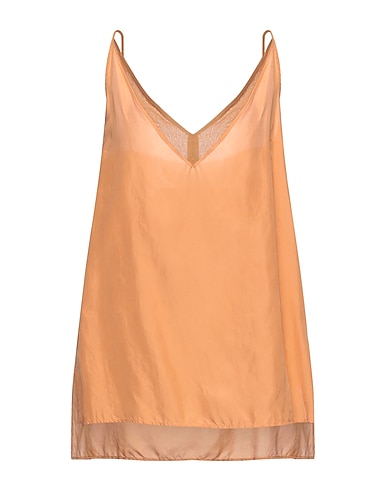 ALYSI Cami CRÈME Apricot 100% Silk, Cotton