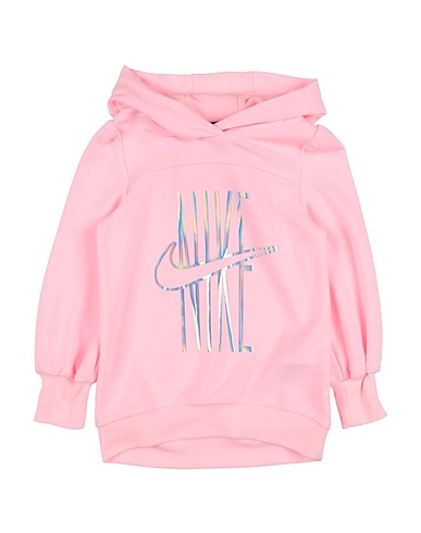 NIKE Sweatshirt SPORTSWEAR PULL OVER HOODY
 Pink 62% Polyester, 34% Viscose, 4% Elastane