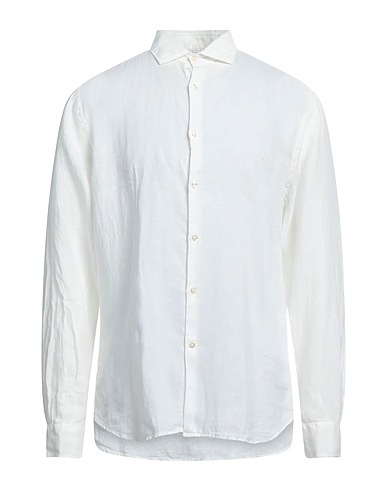 BROOKSFIELD Linen shirt Off white 100% Linen
