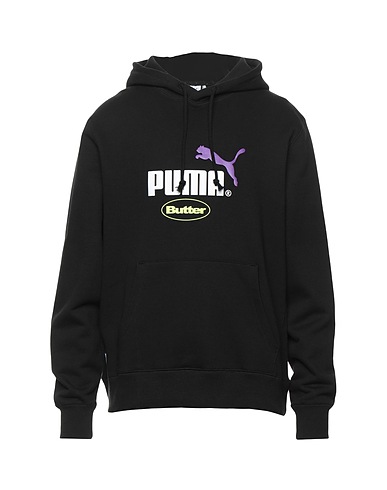 PUMA x BUTTER GOODS Hooded track jacket  PUMA x BUTTER GOODS Hoodie
 Black 100% Cotton