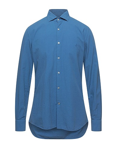 BROOKSFIELD Camicia tinta unita Carta da zucchero 100% Cotone