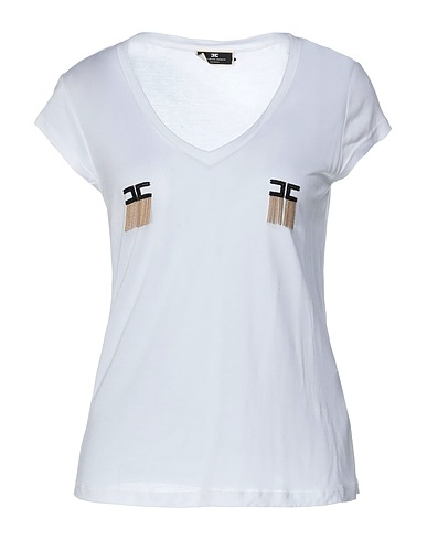 ELISABETTA FRANCHI T-shirt White 100% Modal