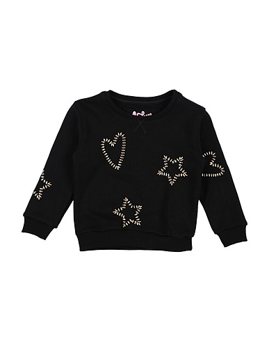 LOVE THERAPY Sweatshirt Black 100% Cotton