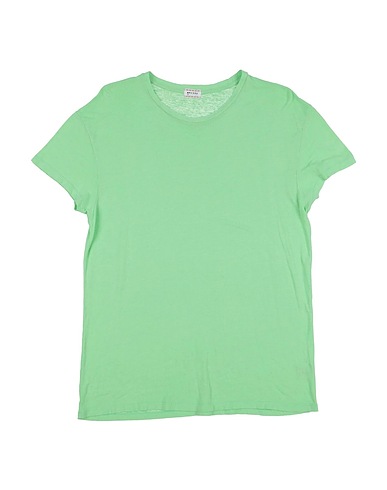 MORLEY T-shirt Light green 70% Viscose, 30% Linen