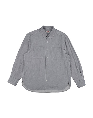 MAAN Camicia fantasia Blu notte 100% Cotone