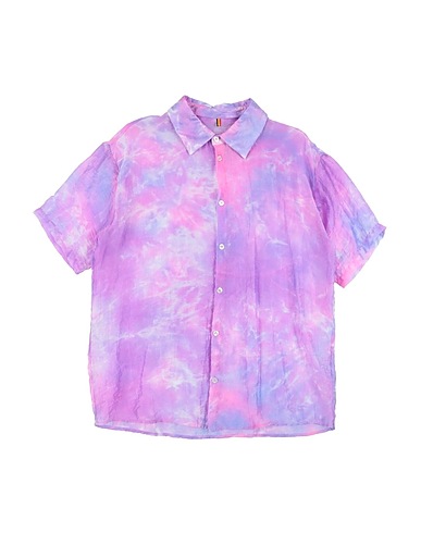 CAROLINE BOSMANS Patterned shirts & blouses Lilac 70% Tencel™, 30% Nylon