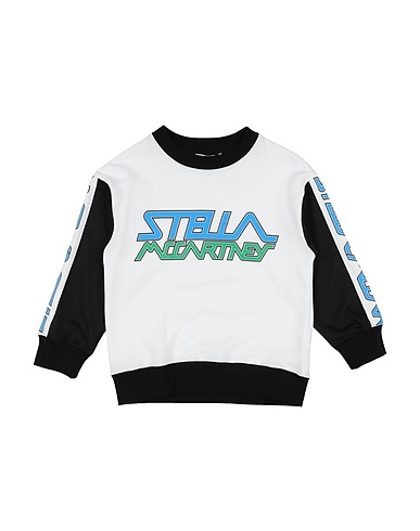 STELLA McCARTNEY KIDS Sweatshirt White 100% Cotton, Elastane