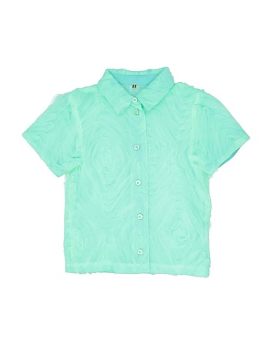 CAROLINE BOSMANS Solid colour shirts & blouses Light green 100% Nylon