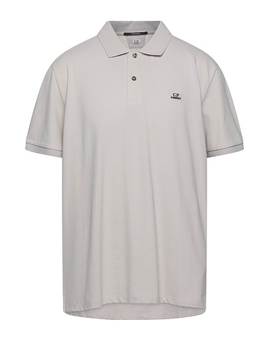 C.P. COMPANY Polo Grigio chiaro 95% Cotone, 5% Elastan