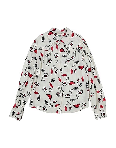 DIXIE Patterned shirts & blouses Ivory 100% Viscose