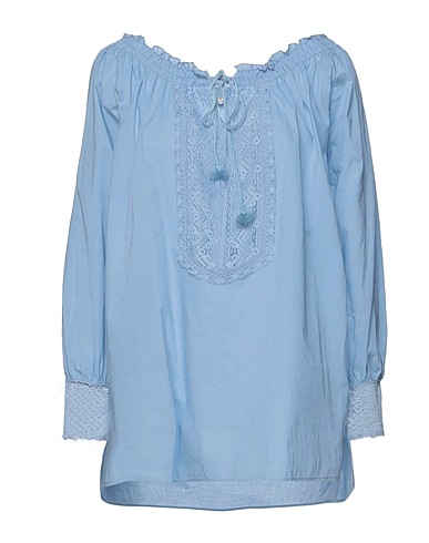 TRUE ROYAL Top Azure 100% Cotton