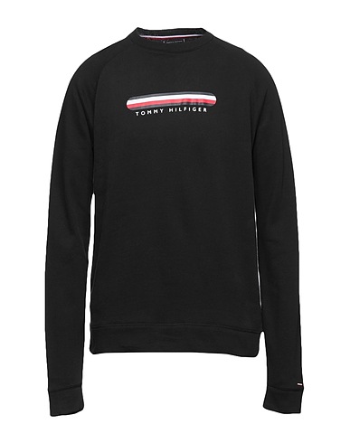 TOMMY HILFIGER Sweatshirt TRACK TOP
 Black 75% Cotton, 25% Lyocell