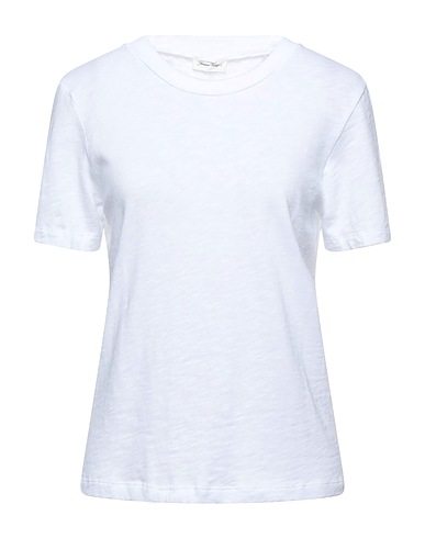 AMERICAN VINTAGE Basic T-Shirt Weiß 100% Baumwolle