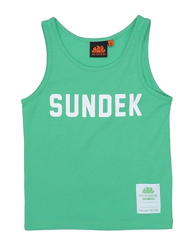 SUNDEK T-shirt Green 100% Cotton