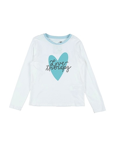 LOVE THERAPY T-shirt Bianco 100% Cotone