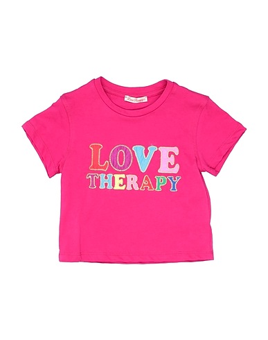 LOVE THERAPY T-shirt Fuchsia 100% Cotton