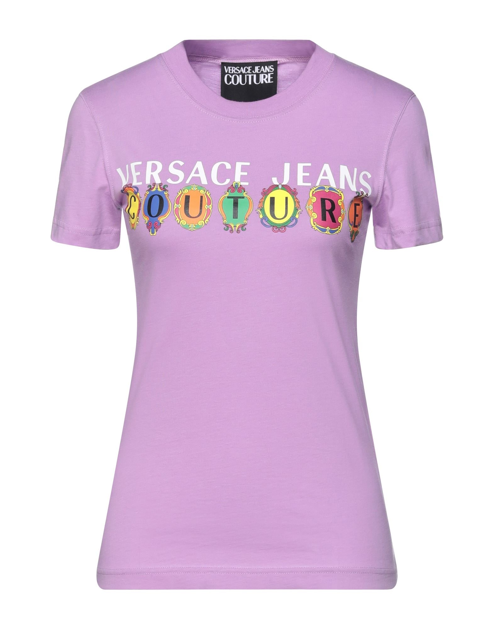 VERSACE♡ピンクコットンTシャツ Mサイズ 90_1021079-