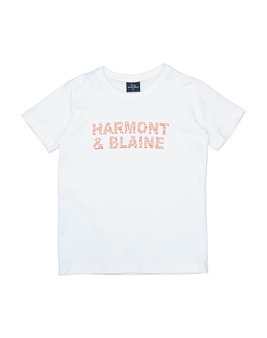 HARMONT & BLAINE T-shirt White 100% Cotton
