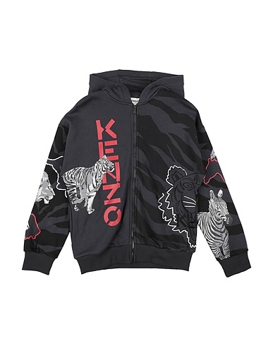 KENZO KIDS Sweatshirt Black 86% Cotton, 14% Polyester