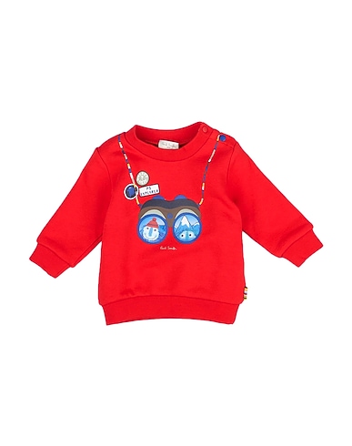 PAUL SMITH Sweatshirt Red 88% Cotton, 12% Polyester, Elastane