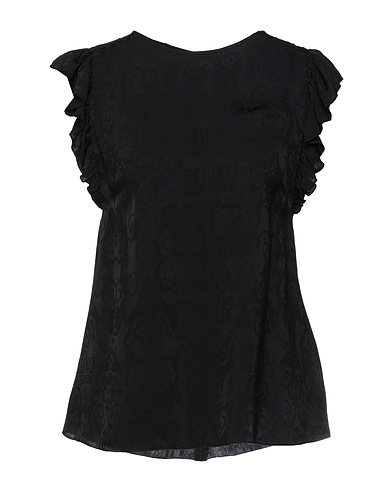 VERSACE JEANS COUTURE Top Black 100% Viscose