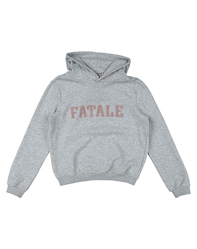 KIDS ONLY Hooded track jacket  Light grey 95% Cotton, 5% Viscose