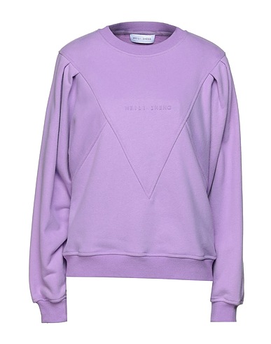 WEILI ZHENG Sweatshirt Lilac 100% Cotton