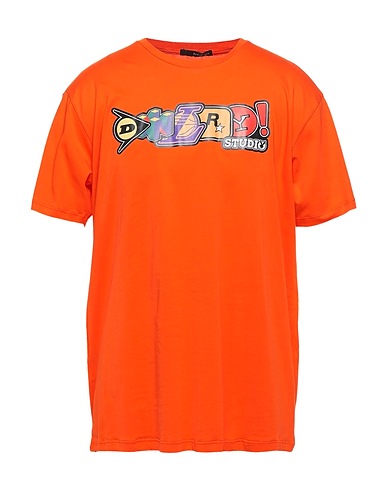 DANIEL RAY T-shirt Arancione 100% Cotone