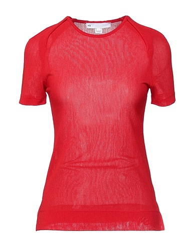Y-3 Basic T-Shirt Red 58% Triacetate, 42% Polyester