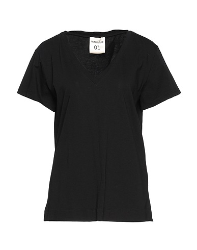 SEMICOUTURE T-shirt Black 100% Cotton