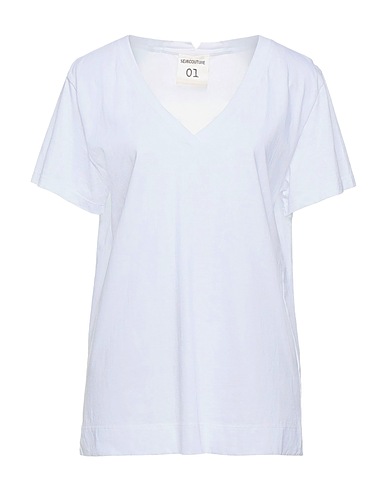 SEMICOUTURE T-shirt White 100% Cotton