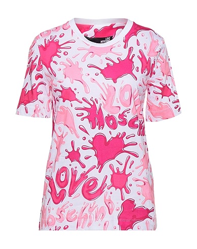LOVE MOSCHINO T-shirt Pink 100% Cotton