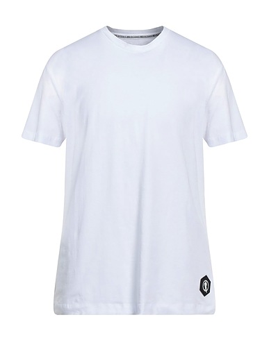 BIKKEMBERGS T-shirt White 92% Cotton, 8% Elastane