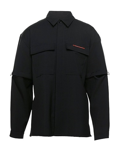 JIL SANDER Shirts Black 100% Wool