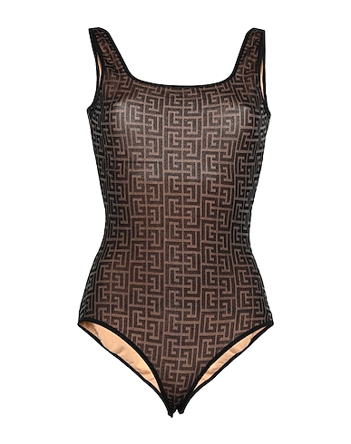 BALMAIN TOPWEAR Black 68% Viscose, 32% Polyamide