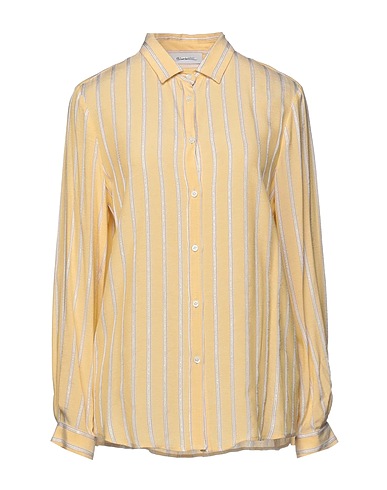 AGLINI Striped shirt Beige 58% Acetate, 41% Viscose, 1% Other Fibres