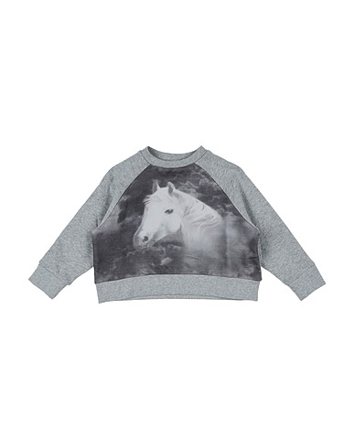 STELLA McCARTNEY KIDS Sweatshirt Grey 100% Cotton, Elastane