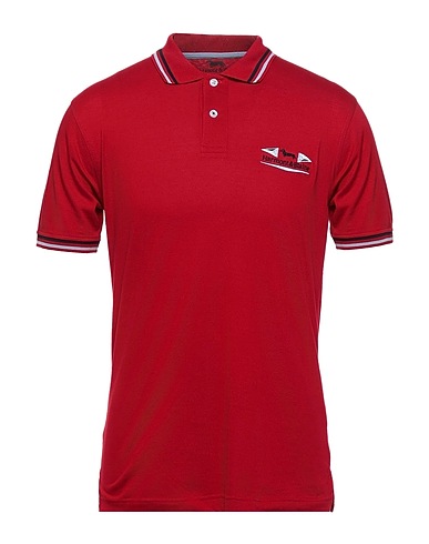 HARMONT & BLAINE Polo shirt Red 100% Cotton