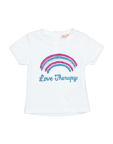 LOVE THERAPY T-shirt White 94% Cotton, 6% Elastane