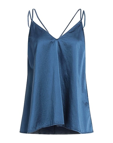 JIJIL Camisole Navy blue 58% Cotton, 35% Silk, 7% Elastane