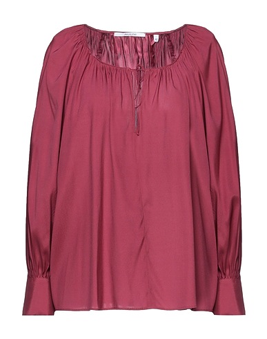 AGLINI Top Plum 95% Silk, 5% Elastane