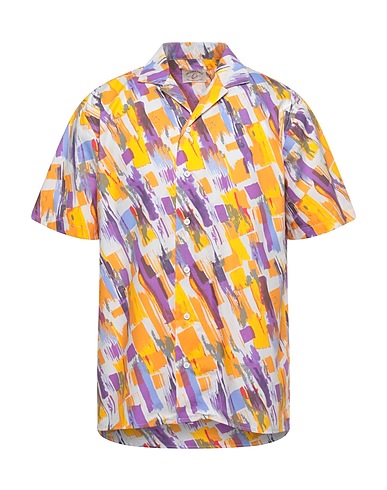 JAB POWER PUNCH Patterned shirt Purple 100% Cotton