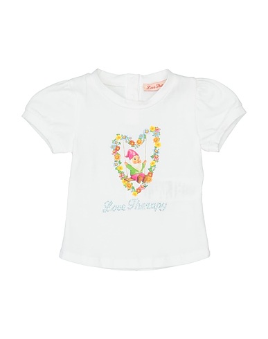LOVE THERAPY T-shirt Ivory 94% Cotton, 6% Elastane