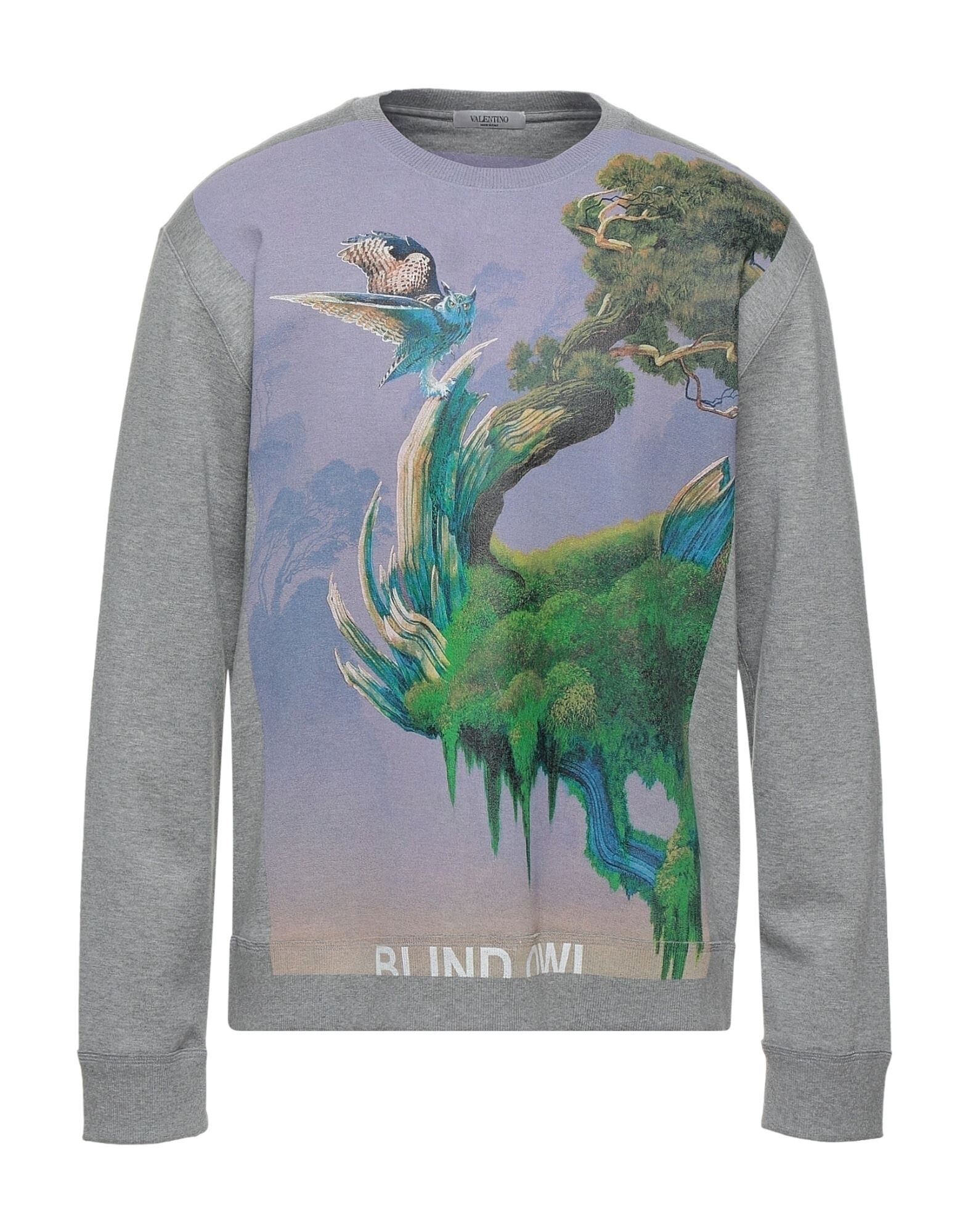 valentino sweatshirt grey