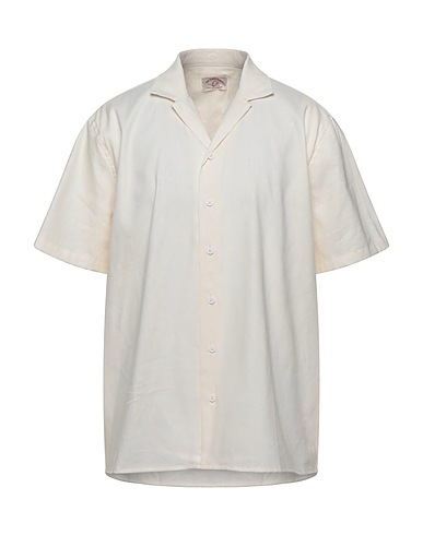 JAB POWER PUNCH Camisa lisa Marfil 100% Algodón
