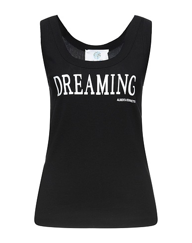 ALBERTA FERRETTI Vest Black 100% Cotton