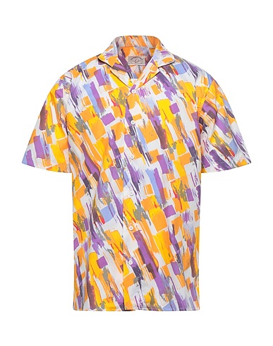 JAB POWER PUNCH Patterned shirt Marigold 100% Cotton
