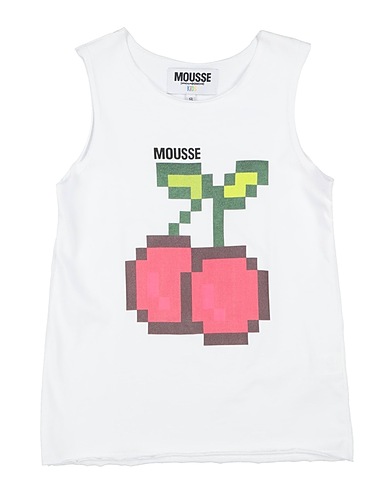 MOUSSE DANS LA BOUCHE T-shirt Λευκό 100% Βαμβάκι