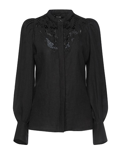 ISABEL MARANT Linen shirt Black 100% Linen