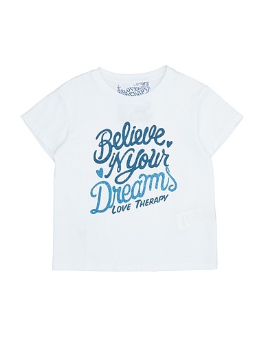 LOVE THERAPY T-shirt White 100% Cotton